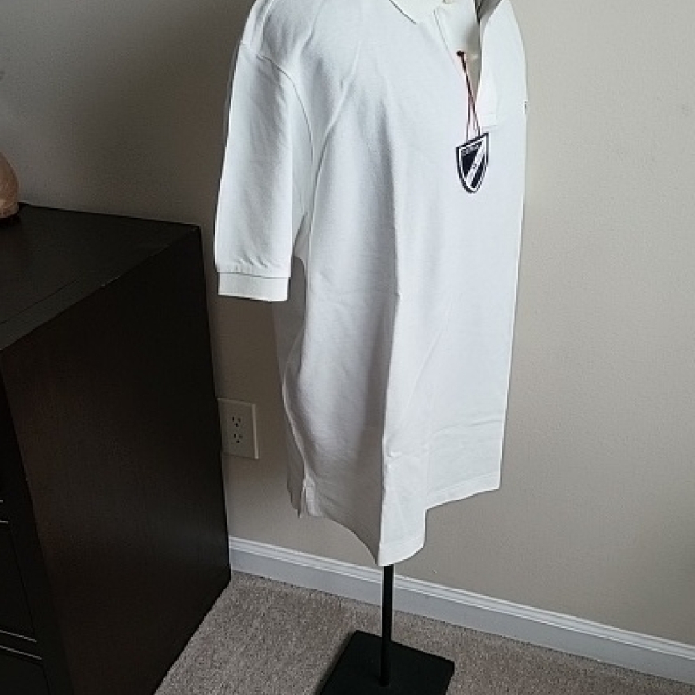 2 Daniel Cremieux White Classic Polo Shirt (2) XXL NWT - Picture 5 of 16